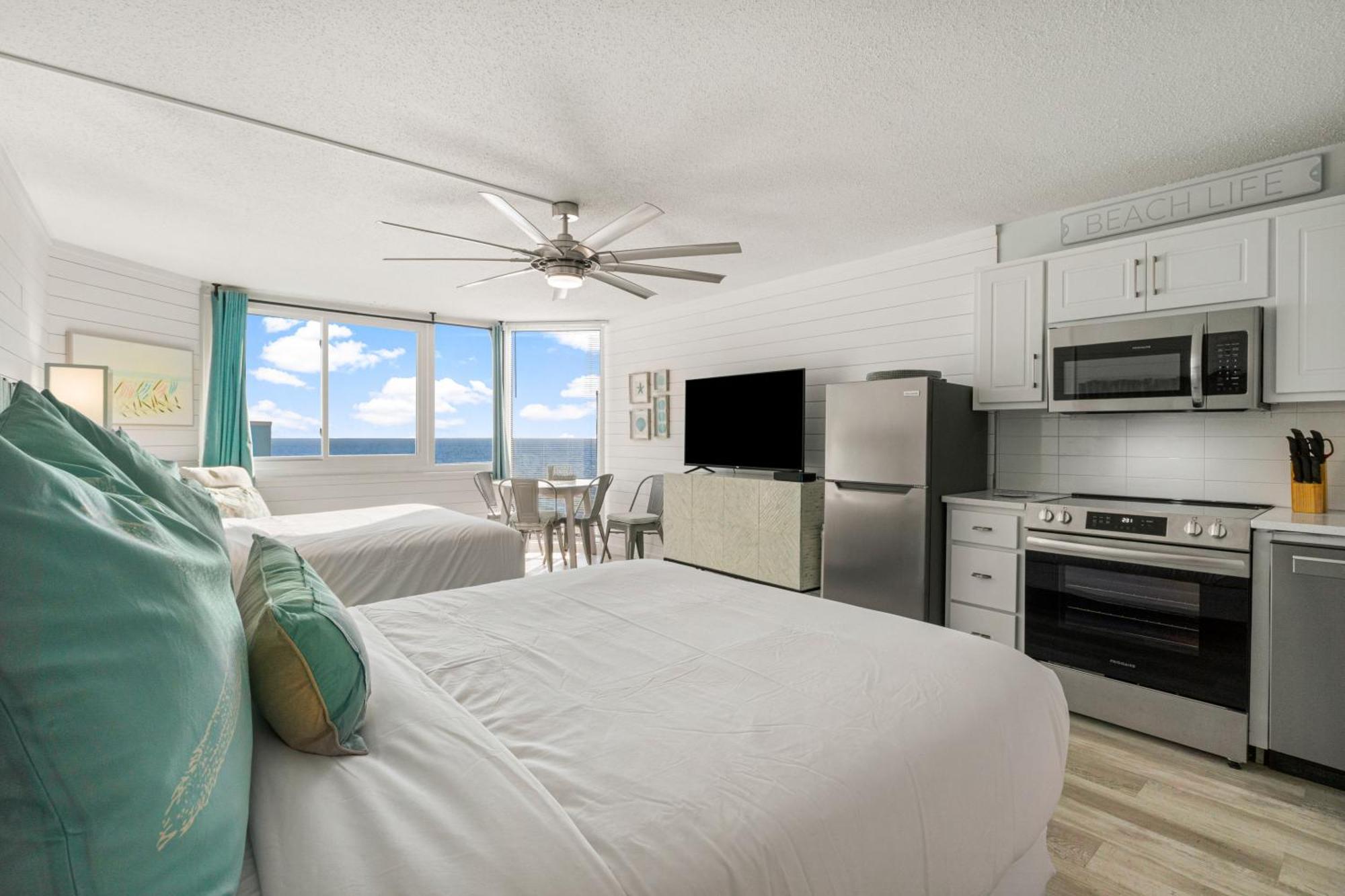 Sea The Gulf - Top Of The Gulf 809 - Beach Front Resort - Ocean View Free Beach Chair Service Panama City Beach Exterior foto