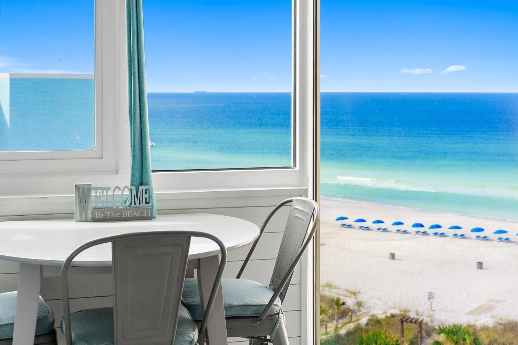 Sea The Gulf - Top Of The Gulf 809 - Beach Front Resort - Ocean View Free Beach Chair Service Panama City Beach Exterior foto